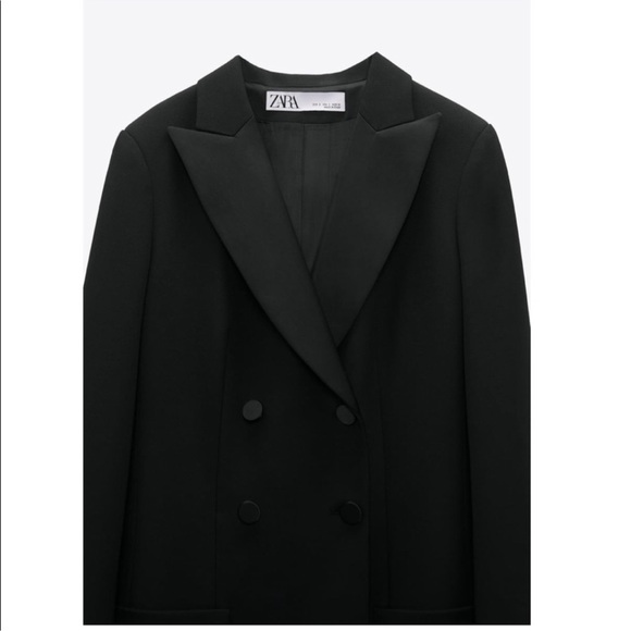 ZARA LAPEL COLLAR DRESS JACKET - Picture 9 of 9